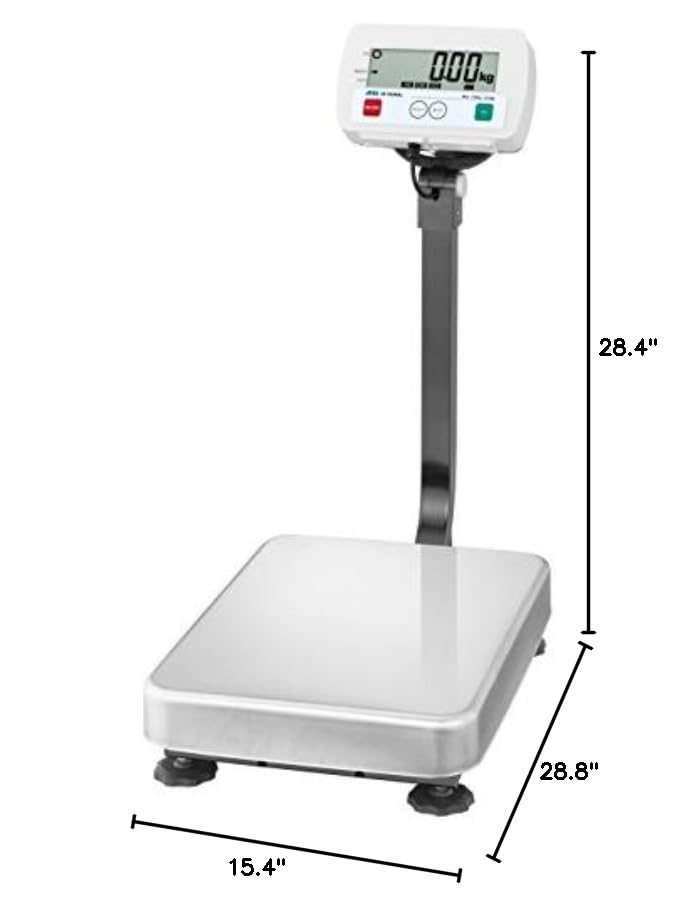 Báscula A&D Weighing SE-150KAL 150kg 0.05lb con pantalla LCD miniatura 5