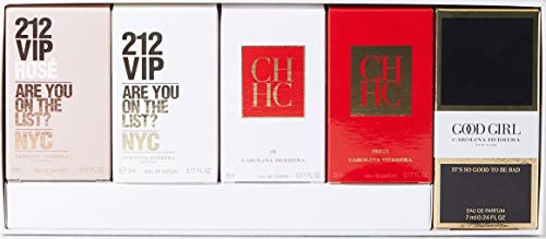 Carolina Herrera 5-Piece Fragrance Variety Collection for Women