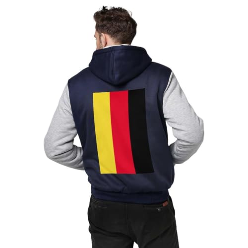 British Flags Sexy Men's Full-Zip Hooded Fleece Sweatshirt Zip Up Jackets with Hood for Men2