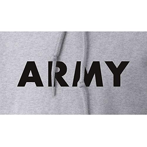 zerogravitee Youth ARMY Hooded Sweatshirt in Gray2