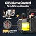 VIVOHOME R1234YF R32 1 HP Dual Cylinder Portable Refrigerant Recovery Machine 1/4 HP 2 CFM Cordless Lithium-Ion Dual Stage HVAC Vacuum Pump