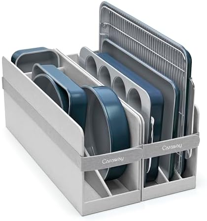 Caraway Nonstick Ceramic Bakeware Set (11 Pieces) - Baking Sheets...