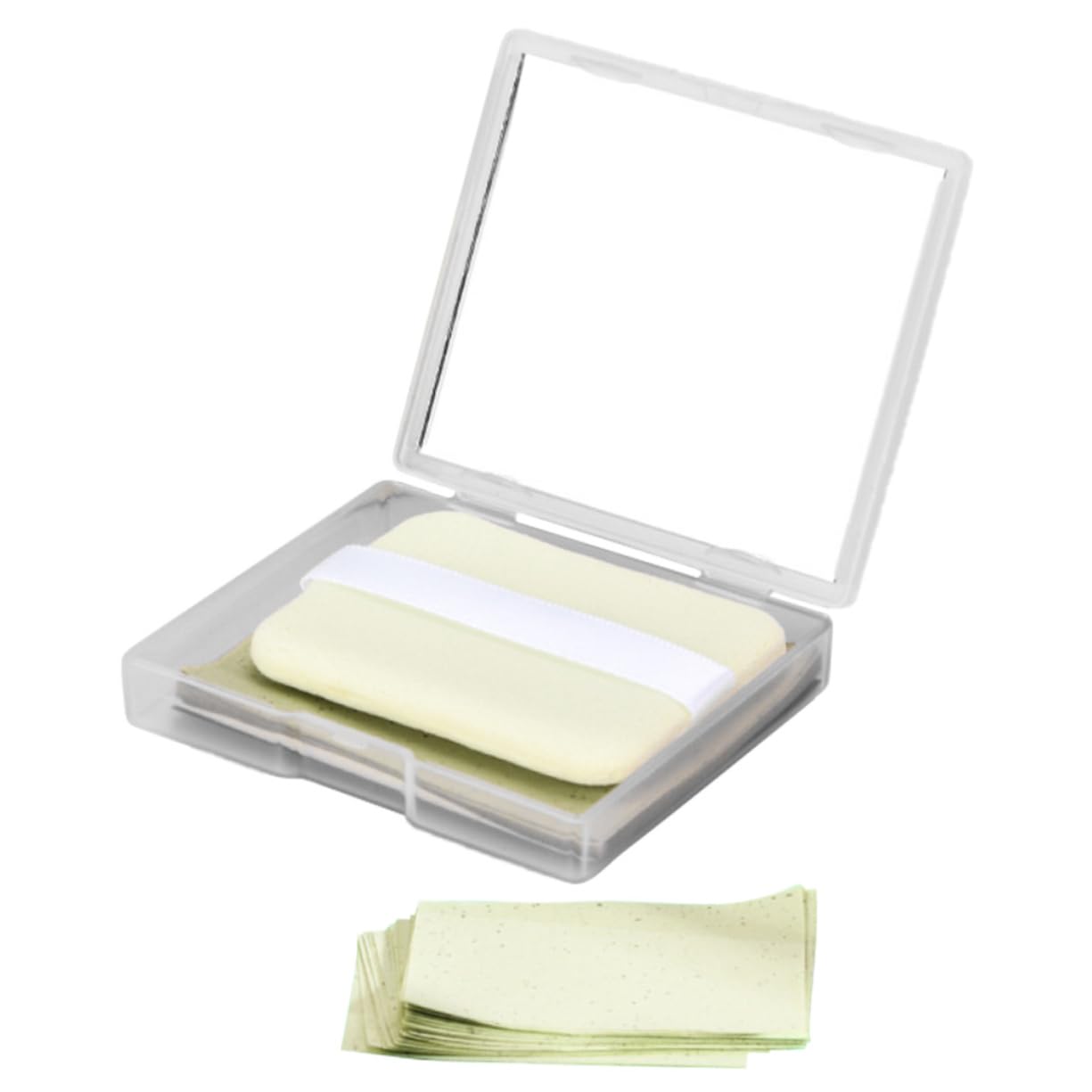 FOMIYES Facial Oil Absorbing Sheets Green Tea Blotting Paper for Oily Combination Skin