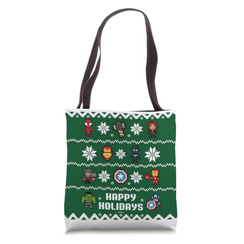 Sac Marvel Avengers Christmas Sweater pour vos marchés de Noël et sorties d'hiver