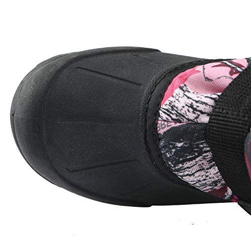 Image of Northside Frosty Insulated Winter Snow Boots for Girls and Boys with Rugged, Water Resistant Nylon Upper, Quick-Drying Lining, Removable EVA Insole, and Durable TPR Outsole