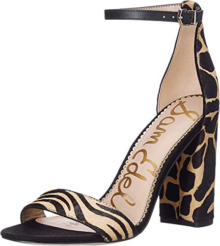 Sam Edelman Yaro New Nude Safari Zebra Brahma Hair/Large Giraffe Brahma Hair 7