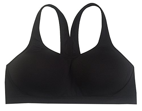 Champion C9 Women's Smooth Sports Bra Power Shape Medium Support Black XX-Large