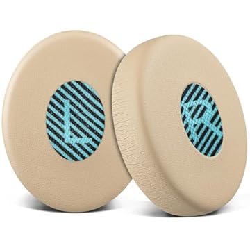 SOULWIT Almofadas de substituição Ear Pads para auscultadores Bose On-Ear 2 (OE2 & OE2i) / SoundTrue On-Ear (OE) / SoundLink On-Ear (OE), com espuma de isolamento de ruído de alta densidade