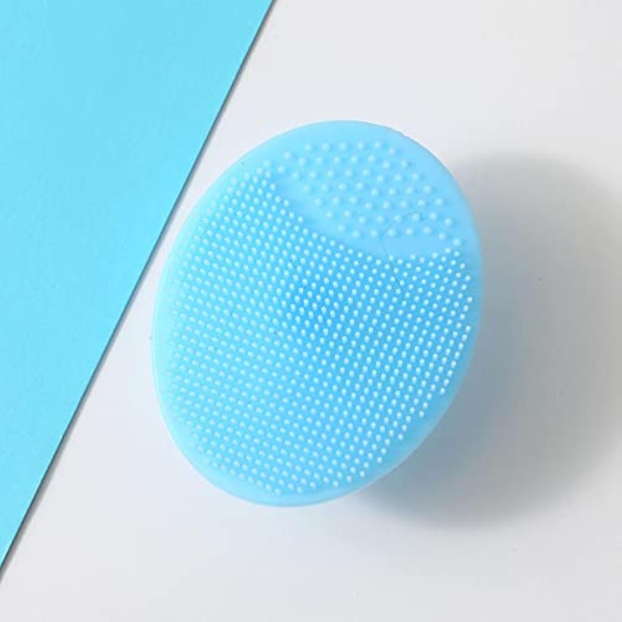 Silicone Shampoo Brush for Kids, Blue