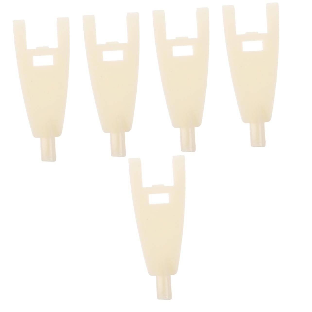 SOLUSTRE 5pcs Roll Carton Key Toilet Paper Key Commercial Toilet Dispenser Keys Commercial Toilet Paper Dispenser Keys Tissue Dispenser Key Paper Towel Holder Key Plastic White