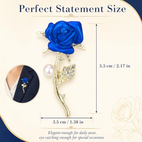 Image of Brooch Pin for Women Rhinestone Peacock Crystal Delicate Animal Brooch Lapel Pins Girls Fashion Jewelry Gift for Christmas Brooch Birthday Jewelry Gift