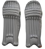 N A Sports Cricket Batting Pads for Men | Lightweight & Durable Leg Guards | Full-Length Protection with Shock-Absorbing Padding | Ideal for Leather Ball Cricket | Perfect for Practice & Match Play
