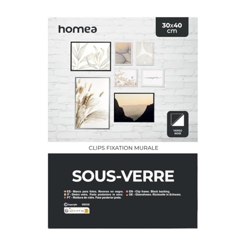 Paris Prix Cadre Sous Verre Ilua 30x40cm Transparent