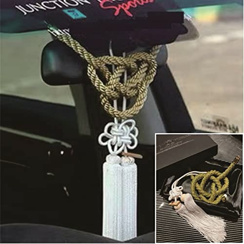 New Vip Charm Junction Produce JDM Fusa White Kiku JP Knot Gold Kin Tsuna Rope2