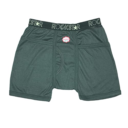 Image of Rockstar Men's Solid Trunks (Pack of 6)