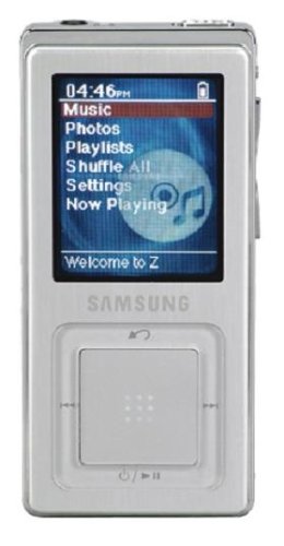 Samsung YP-Z5AS 4 GB Digital Audio Player (Silver)