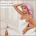DEMAZALO Long Bonnet for Braids & Curly Hair, Silk Satin Bonnet for Sleeping, Extra Large Bonnets for Women Braid (Black Pink)