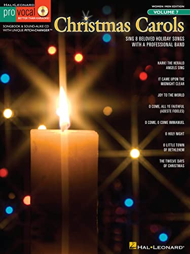 Christmas Carols: Pro Vocal Male/Female Edition Volume 7 (Pro Vocal Better Than Karaoke Women/Men)