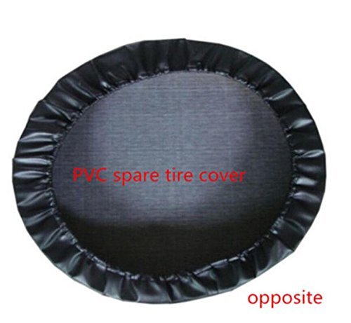 Altopcar Overdrive Universal Fit For Jeep, Trailer, Rv, Suv, Truck Spare Tire Cover Black Soft Pvc (14"(24"-26" Dia)) #TOP1