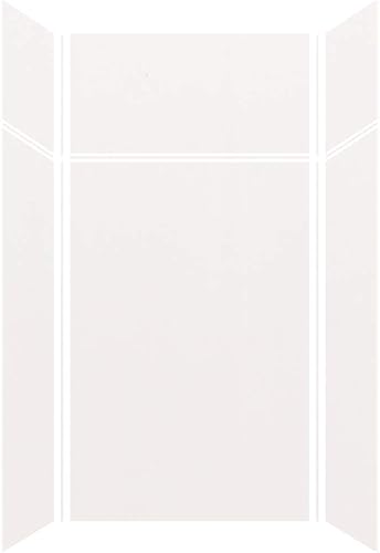 Miniatura 106 de Transolid EWKX483696-41 Expressions - Kit de pared de ducha de 6 paneles con extensión, 36 pulgadas de largo x 48 pulgadas de ancho x 96 pulgadas