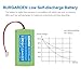 BURGARDEN 14.8V 4000mAh Li-ion RVBAT850 Battery Compatible with Shark Ion Robot R75, RV761, RV850C, RV1000S, RV1100VL, RV101AE, UR1000SR, RV700_N, RV720_N