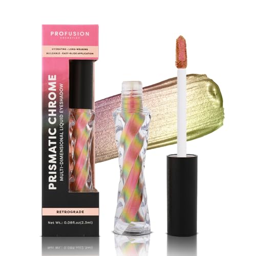 Image of Profusion Cosmetics Prismatic Chrome Multi Dimensional liquid Eye Shadow - Retrograde (2.3ml)