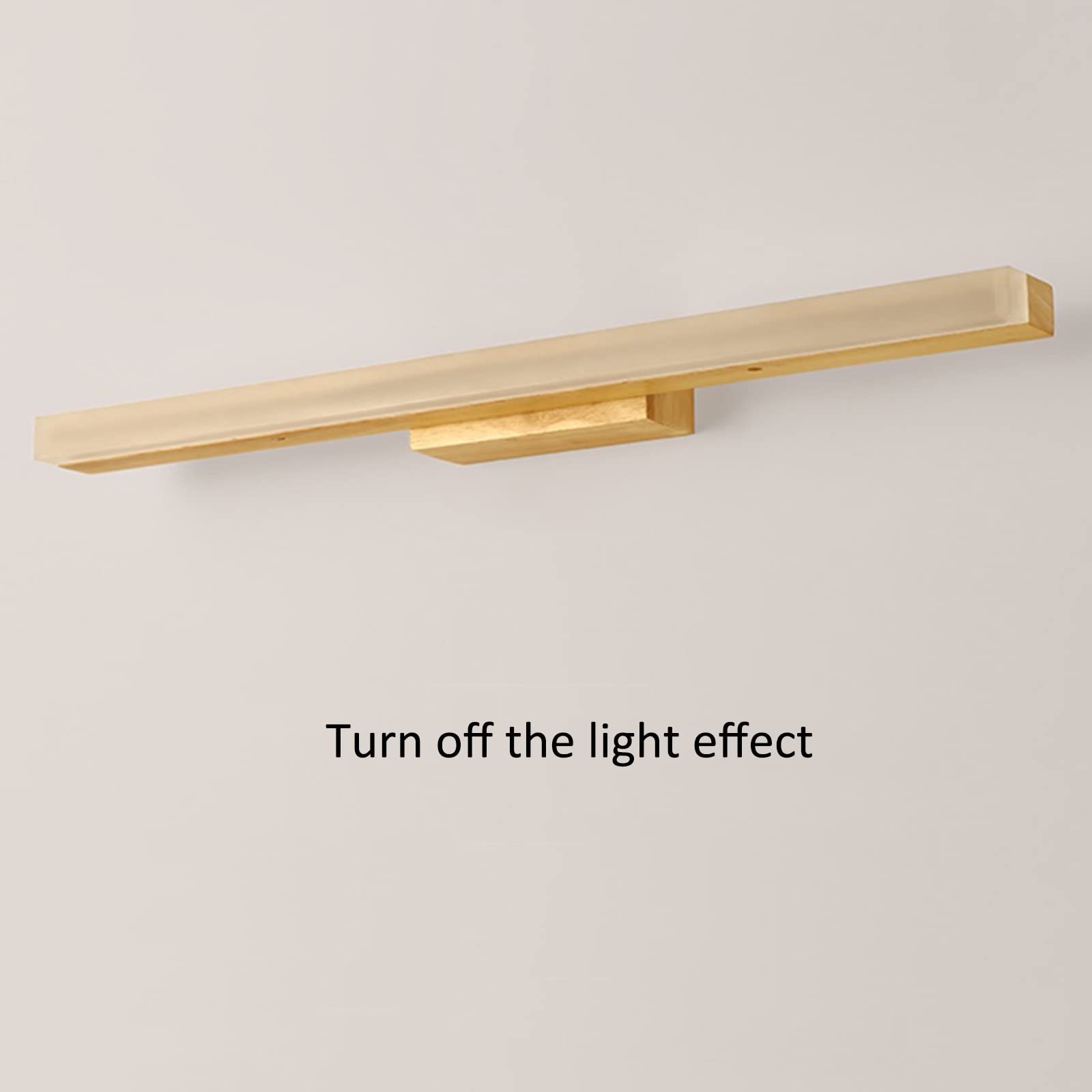 Wasserdichte Badezimmer-Spiegelleuchte, kreative Wandlampe für Make-up, Schlafzimmer und Ankleidezimmer, 41 cm, modernes Design, einfache Installation