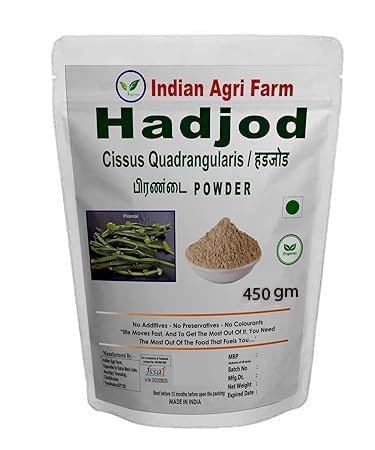 Iagrifarm Hadjod Powder - 450 gram/Pirandai/Nalleru/Veld Grape Powder (B0BZLB4LH4) Amazon Price History, Amazon Price Tracker