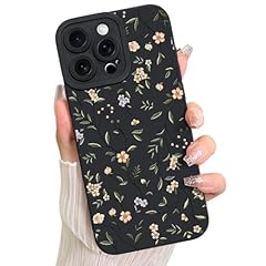 Color Floral Black Case