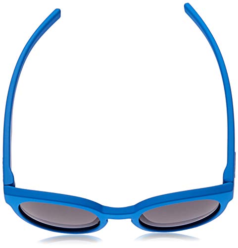 Polaroid Sunglasses Kids' PLD 8019/S/SM Oval Sunglasses, Blue/Polarized Gray, 42mm, 17mm4