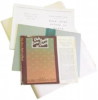 Unknown Binding Publisher's Archive for Dale Loves Sophie to Death Book