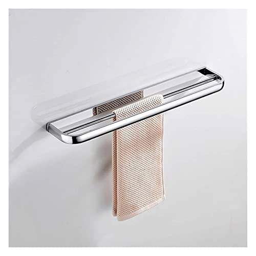 Porte-serviettes en laiton bronze et finitions or pour créer une salle de bain esprit spa de luxe