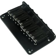 For non-tremolo fixed bridge Strat® style guitars that have through-body string mounting Steel saddle Saddle intonation can be individually adjusted Hardware included. International products have separate terms, are sold from abroad and may differ fr...