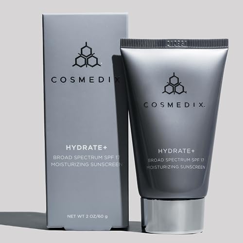 COSMEDIX-Hydrate-Plus-Broad-Spectrum-SPF-17-Moisturizing-Sunscreen-Anti-Aging-Antioxidants-Improves-Skin-Elasticity-2-Ounce