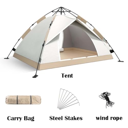 Carpa instantánea para camping 2-3 personas, impermeable y portátil miniatura 6