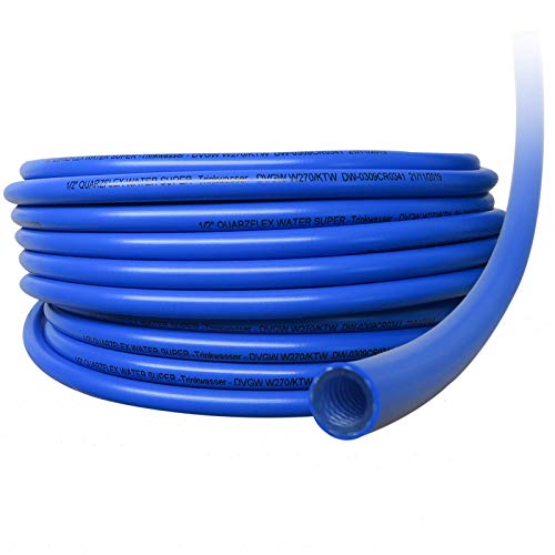Quarzflex® Trinkwasserschlauch 13 mm (1/2'), 15 m Rolle KTW/DVGW