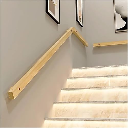 Rambarde d'escalier intérieure réglable : barre d'appui escalier 3,5m - 2