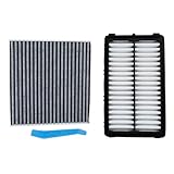 Engine and Cabin Air Filter Kit(Not hybrid).Replaces Part # 28113-L1000, 97133-L0000. Compatible
