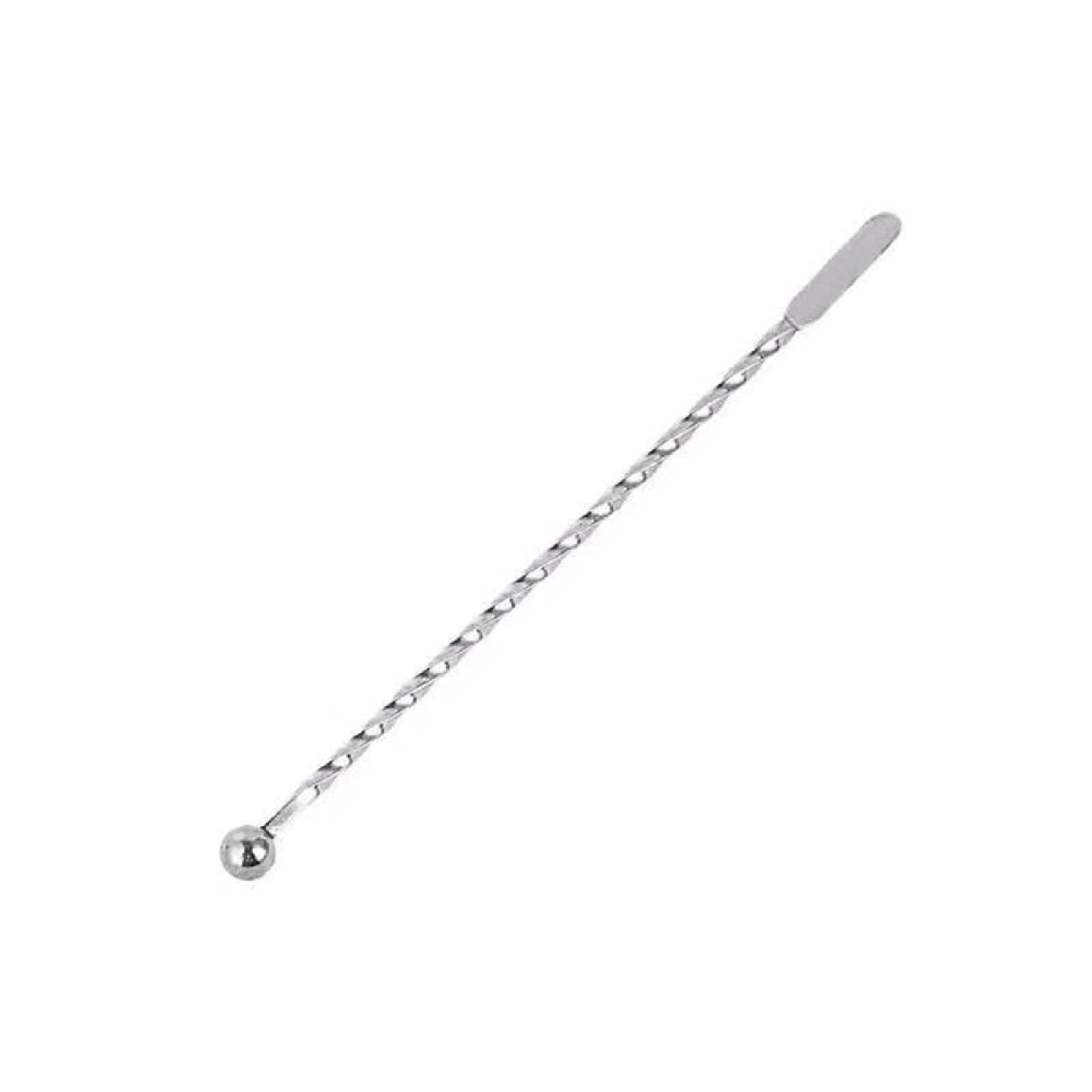 SagaSave 1PCS Cocktail Paddle Drink Stirrers, Steel Coffee Beverage Swizzle Stick for Coffee, Beverage, Cocktail