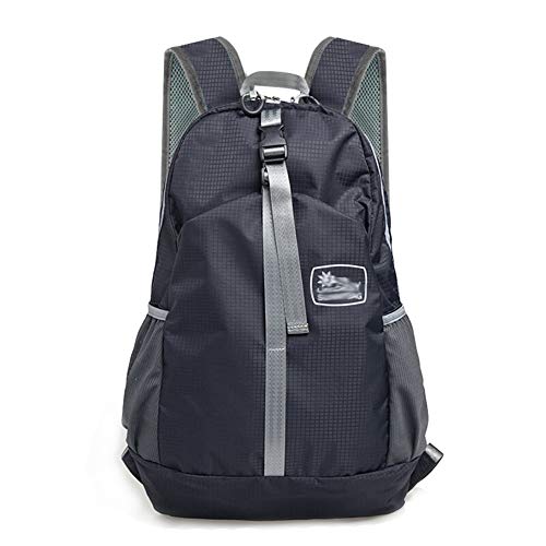 Preisvergleich Produktbild Herrenrucksack Business-Tasche Freizeittasche Schultasche Laptoptasche Reisetasche Rucksäcke - Outdoor-Klapprad Mit Großer Kapazität ZHML (Farbe : Upgraded Version Black)