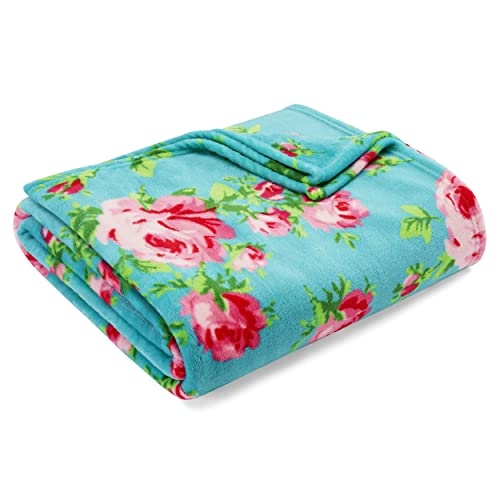 Image of Betsey Johnson - Blanket, Ultra-Soft Plush Bedding, Warm & Cozy, Oversized Room Essentials (Bouquet Day, Full /Queen)