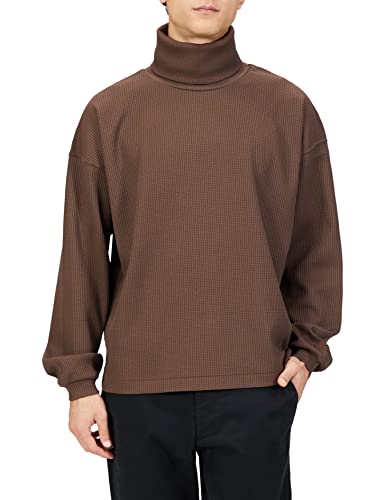 [カンタベリー] Tシャツ L/S BIG TURTLENECK TEE ロングスリーブ ビッグタートルネックティ RA41633 62_モカ 3L