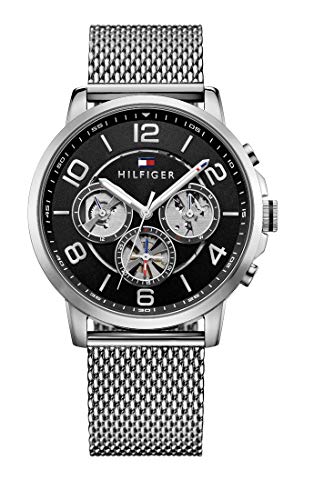 Tommy Hilfiger Men's Quartz Stainless Steel Watch, Color:Silver-Toned (Model: 1791292)