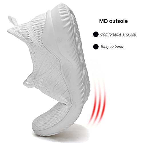 Image of Socviis Mens Slip On Running Shoes Athletic Walking Trainers Lightweight Breathable Mesh Tennis Sneakers