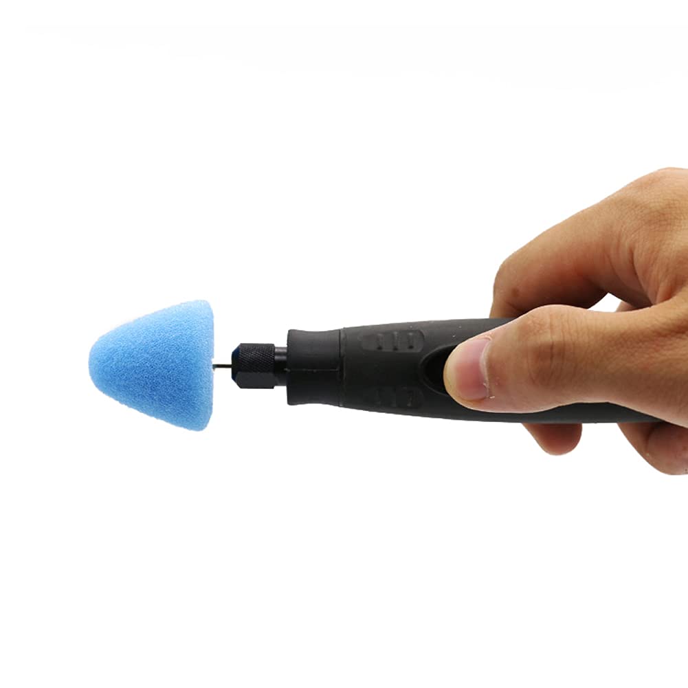 Set Pulizia Tamponi Lucidatura: Spazzola In Nylon E Lama Abrasiva Con Manico Ergonomico