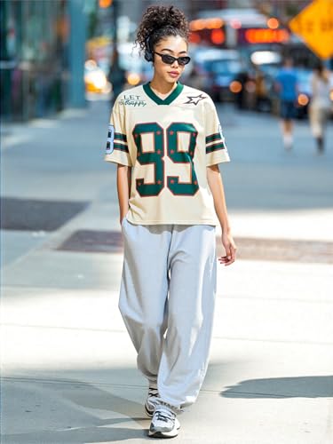 Mens Jersey Y2k Baggy Shirts Graphic Tees Oversized V Neck Tshirts Summer Tops3