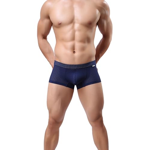 MuscleMate Men's Mesh Stretch Trunks Underwear. Breathable and Stretch Fit. All-day Comfort.3