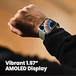 Amazfit Bip 6 Smart Watch 46mm, 14 Day Battery, 1.97" AMOLED Display, GPS & Free Maps, AI, Bluetooth Call & Text, Health, Fitness & Sleep Tracker, 140+ Workout Modes, 5 ATM Water-Resistance, Black - Image 2