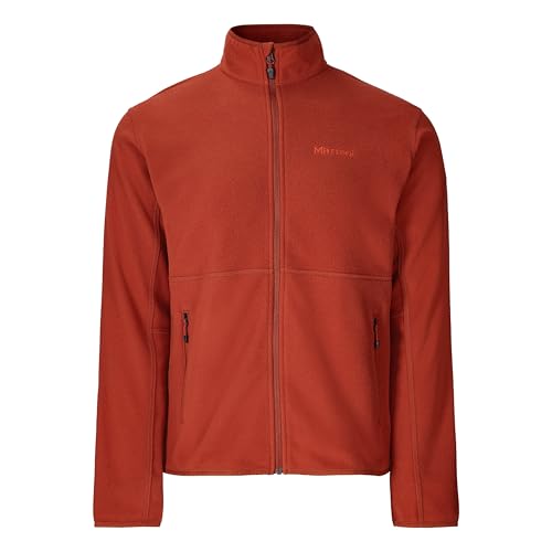 Image of MARMOT Men's Rocklin Full-Zip Jacket - Classic, Warm, Lightweight 100-Weight Fleece Layer