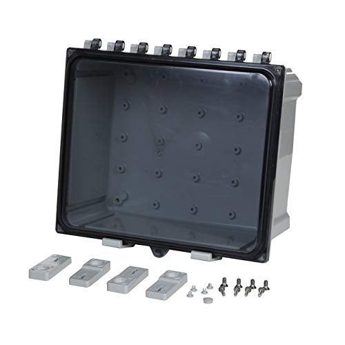 DEKOR EZ Transformer and Controller Enclosure for Low Voltage Landscape Lights - Outdoor Electrical Box